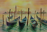 Venice02 威尼斯泊影_賴英澤 繪